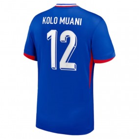 Prima Maglia Francia Kolo Muani 12 Euro 2024